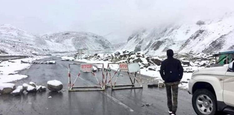 Snowfall brings frosty weather back in GB region