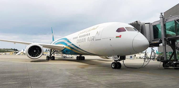 Oman Air gets first Boeing 787-9 Dreamliner