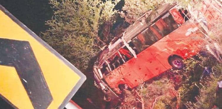 Over 23 dead as coaster plunges into gorge in Rawalakot