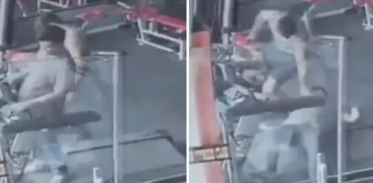 Caught-On-Cam: Man dies while running on treadmill in gym