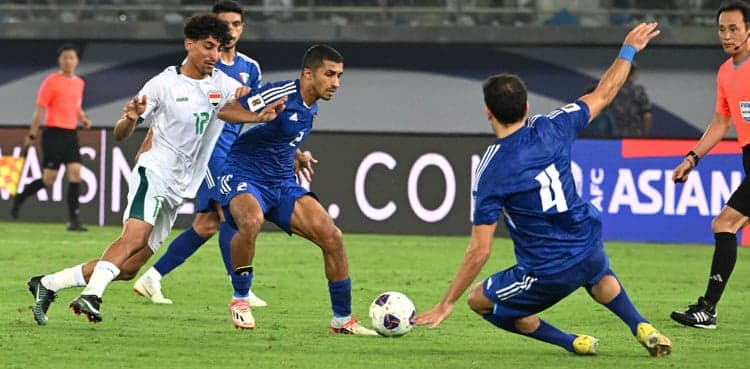 Kuwait, Iraq historic football match ends in draw