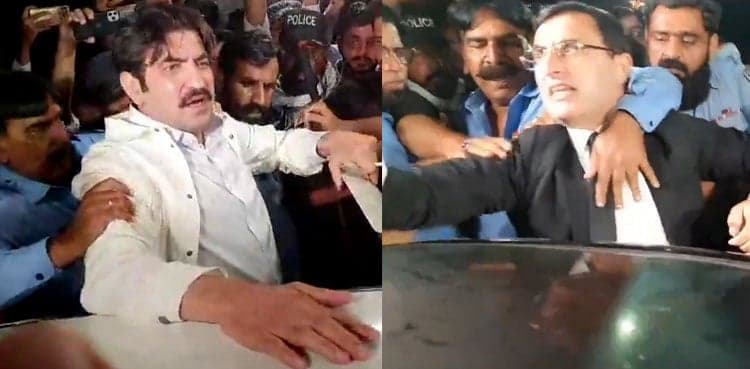 More PTI leaders arrested outside parliament