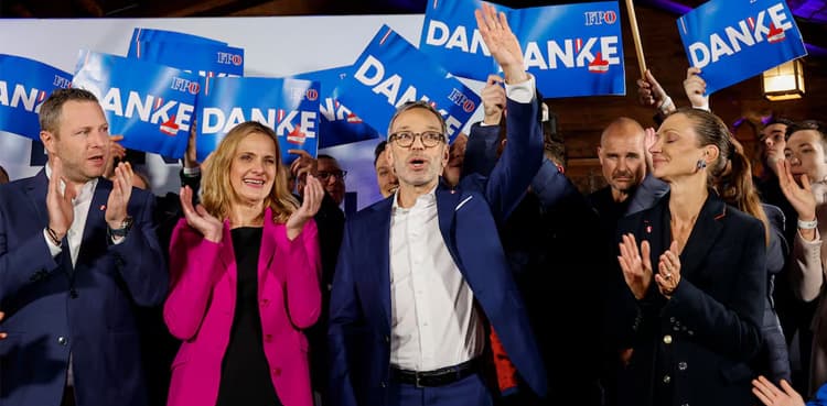 Far right wins Austria election, boosting European right-wing surge