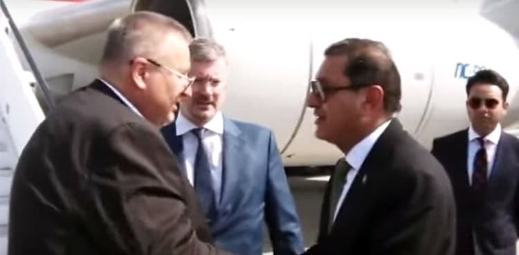 Russian Deputy PM arrives in Pakistan on two-day visit