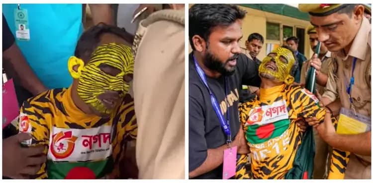 VIDEO: Bangladesh superfan Tiger beaten up during IND v BAN Test