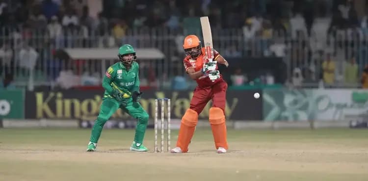 WATCH: Babar hits Dahani for five consecutive fours in Champions Cup
