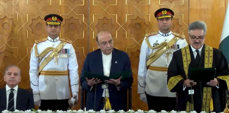 Justice Yahya Afridi sworn in as 30th chief justice of Pakistan