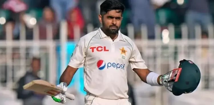 Babar Azam reacts to Pakistan’s victory in second test against England