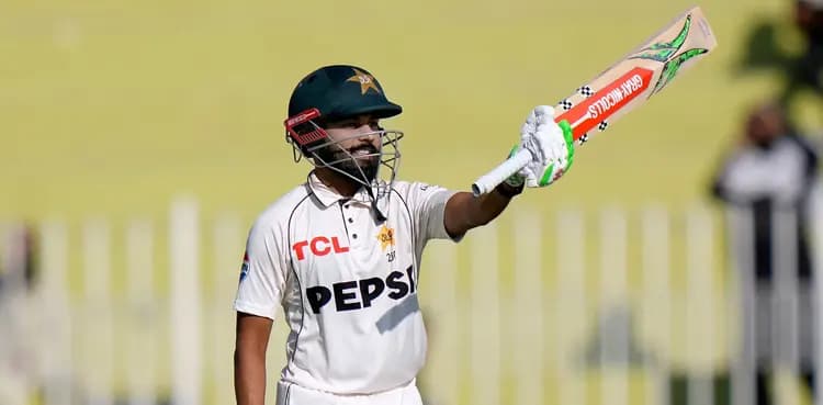 Saud Shakeel comes to Pakistan’s rescue with ton in third Test – WATCH