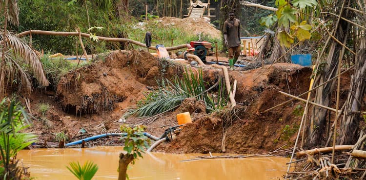 Ghana's wildcat gold mining booms, poisoning people and nature