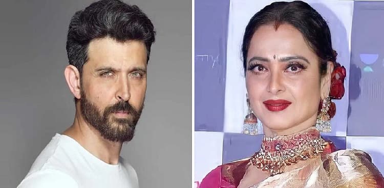 Rekha slapped Hrithik Roshan 'real hard'; left him stunned