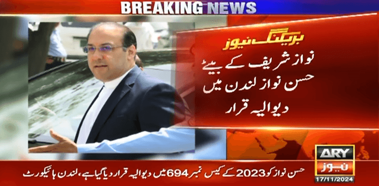 Hasan Nawaz declared 'bankrupt' by London high court