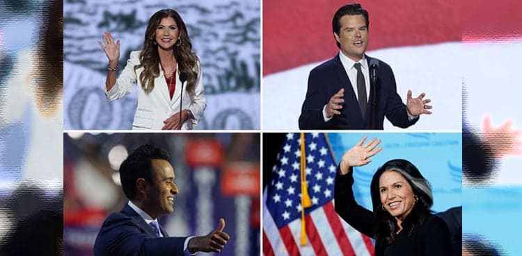 Trump's top team: firebrands and stalwarts