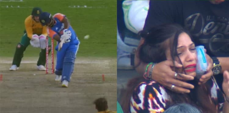 VIDEO: Sanju Samson's six hits woman, leaves her in tears