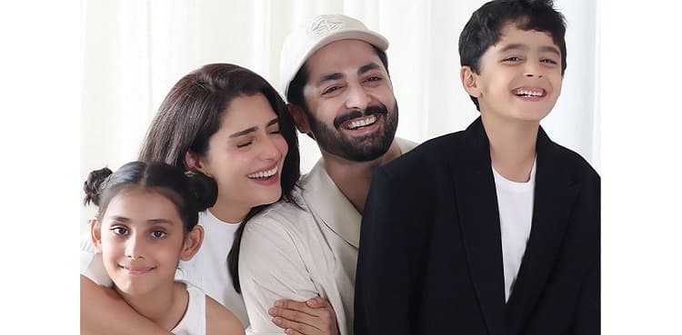 Ayeza Khan, Danish Taimoor celebrate son's birthday with a family shoot: Watch