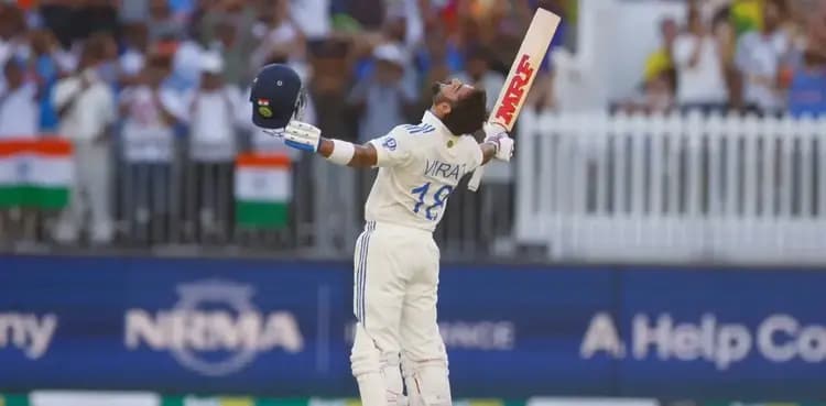 Virat Kohli credits Anushka Sharma after 30th ton in first Australia Test