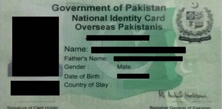 NADRA NICOP: Fee structure for Pakistanis living in Saudi Arabia, December 2024