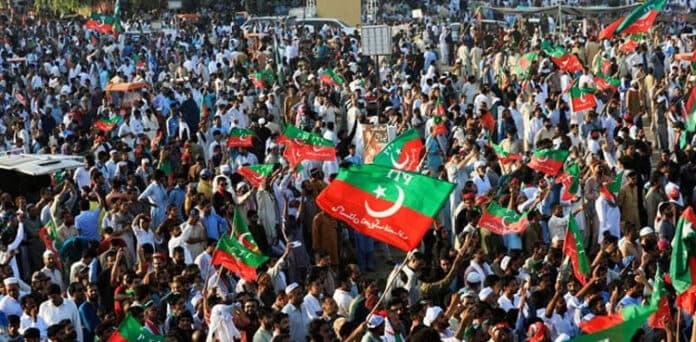 PTI central secretariat employees agitate over non-payment of salaries