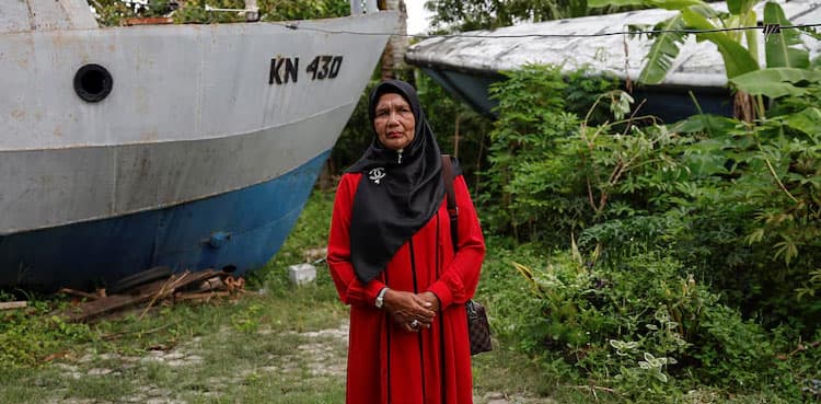 Saudah: Tsunami survivor holds on to hope for missing son after 20 years