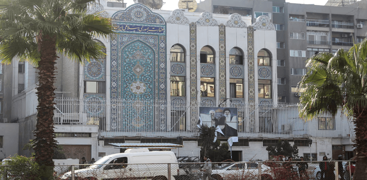 Iranian embassy stormed in Damascus