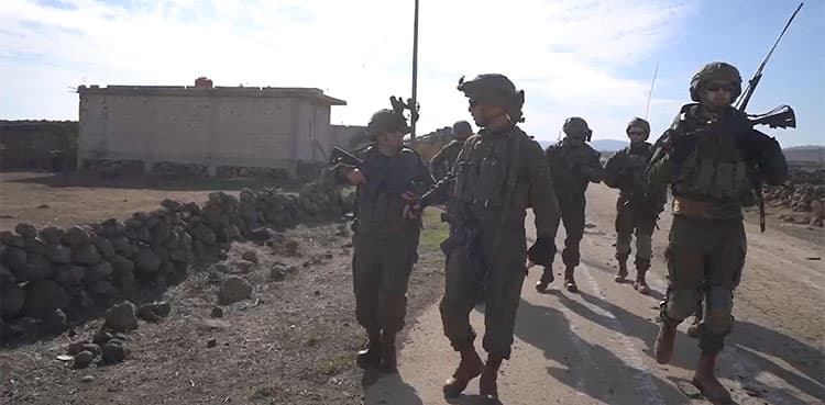 Israel denies its forces have gone past Syria buffer zone