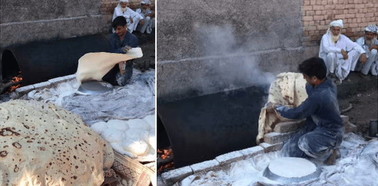 WATCH: Pakistani chef creates massive 12-foot flatbread