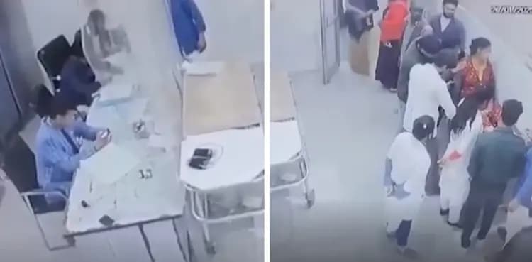 VIDEO: Doctor busy scrolling Instagram as woman dies of heart attack