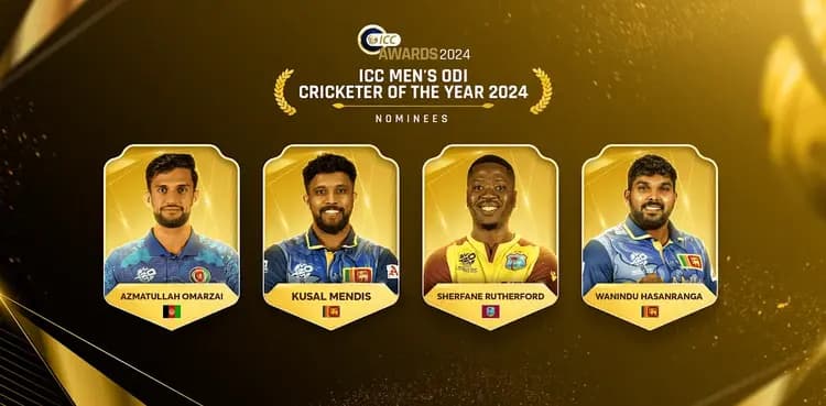ICC Awards 2024: ODI Cricketer of the Year announced