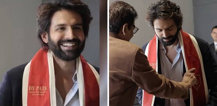 Kartik Aaryan receives his engineering degree after a decade - Watch