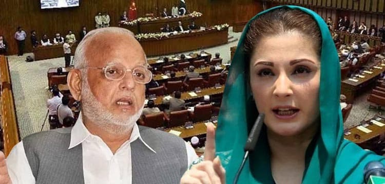 'PTI's Ejaz Chaudhry barred from senate on CM Maryam's orders'