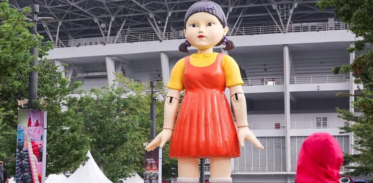 How Squid Game's iconic killer doll came to life?