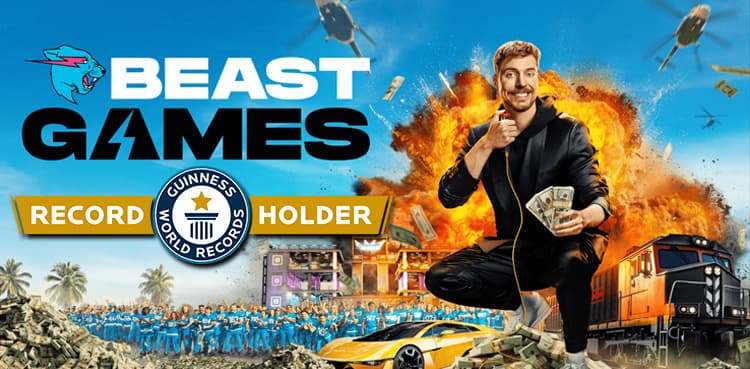 Beast Games hits a new milestone by shattering 44 Guinness World Records
