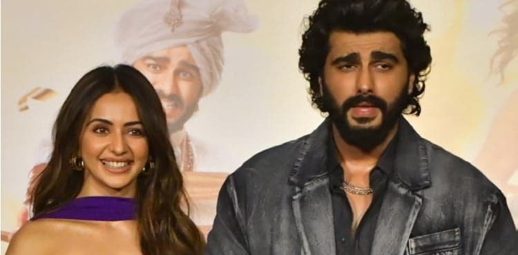 'Mere Husband Ki Biwi' actors Arjun Kapoor, Rakul Preet recreate hilarious reel - Watch