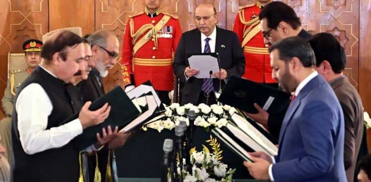 PM Shehbaz expands federal cabinet as 27 new members take oath