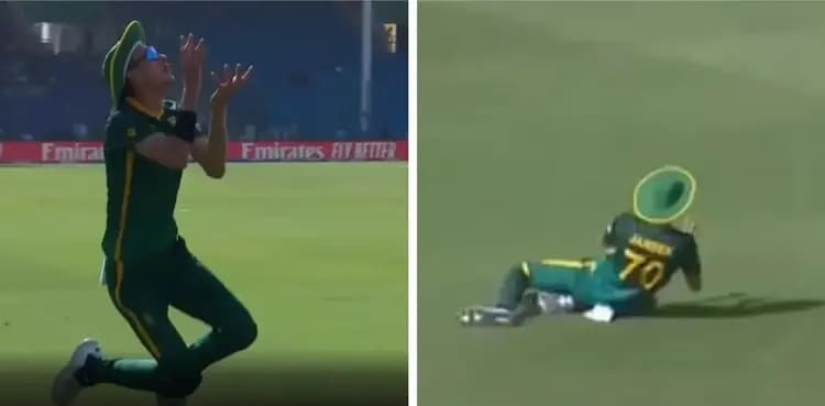 WATCH: Marco Jansen covers 28m to take stunning catch in England clash