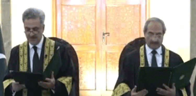 Justice Baqar Najafi sworn in as SC judge