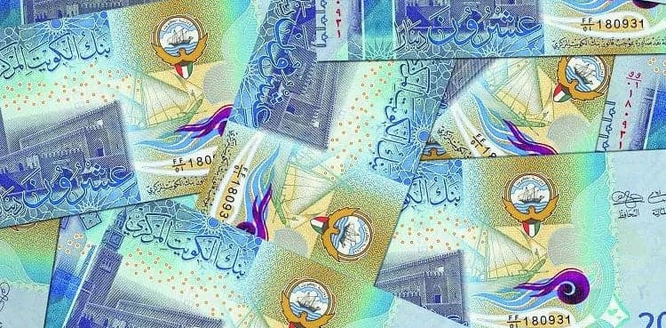 Kuwaiti Dinar drops a little against Pakistani Rupee in open market trading