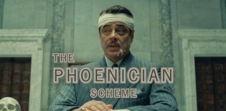 Benicio del Toro, Mia Threapleton lead 'The Phoenician Scheme' in first trailer
