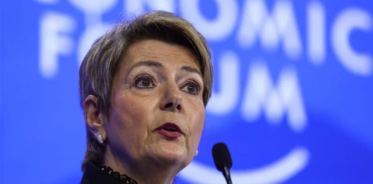 Swiss president talks trade with Trump, hopes for fixes soon