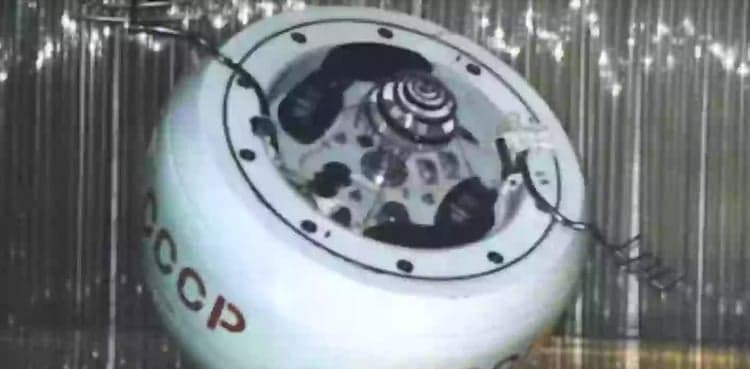 Soviet spacecraft crash lands on earth after a journey of half a century