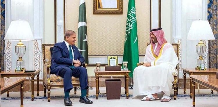 Shehbaz Sharif meets Saudi Crown Prince for key bilateral talks