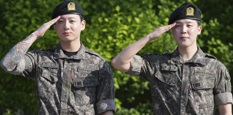 BTS stars Jimin and Jungkook discharged from South Korean military