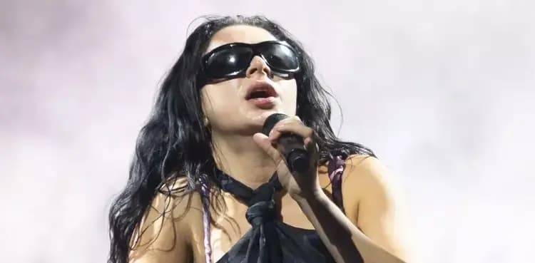 Charli XCX heats up the stage at Glastonbury
