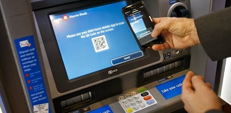 Cardless cash withdrawals in India using Mob Apps:  How it works