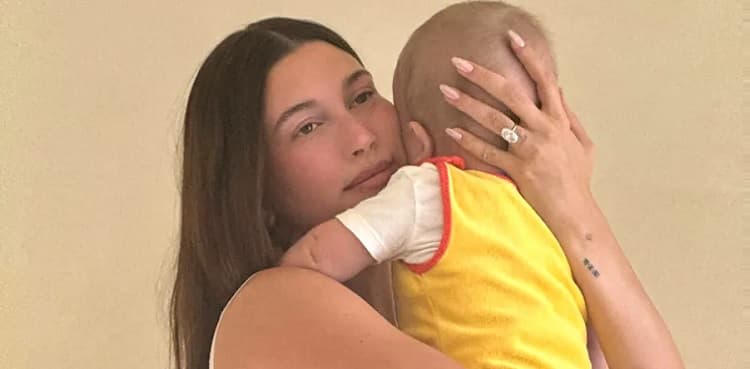 Hailey Bieber is in tears over son Jack Blues' major milestone