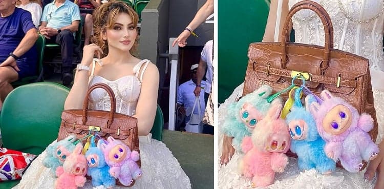 Urvashi Rautela's Labubus-clad Birkin at Wimbledon sparks trolls