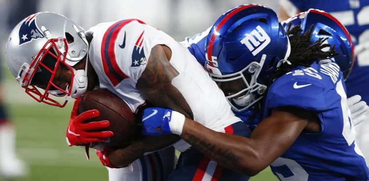 Highlights: Giants hammer Patriots in preseason