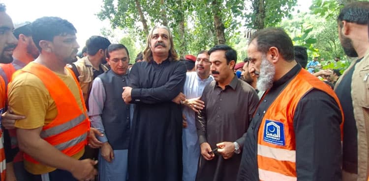 KP CM announces relocation of flood-affected communities
