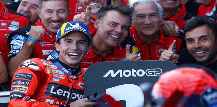 Marc Marquez extends Ducati contract until 2028