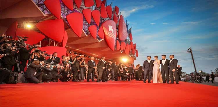 Stars and geopolitics share the spotlight at Venice Film Festival